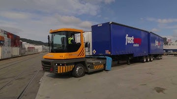 Strait Shipping trestle pick-up and drop-off demo video