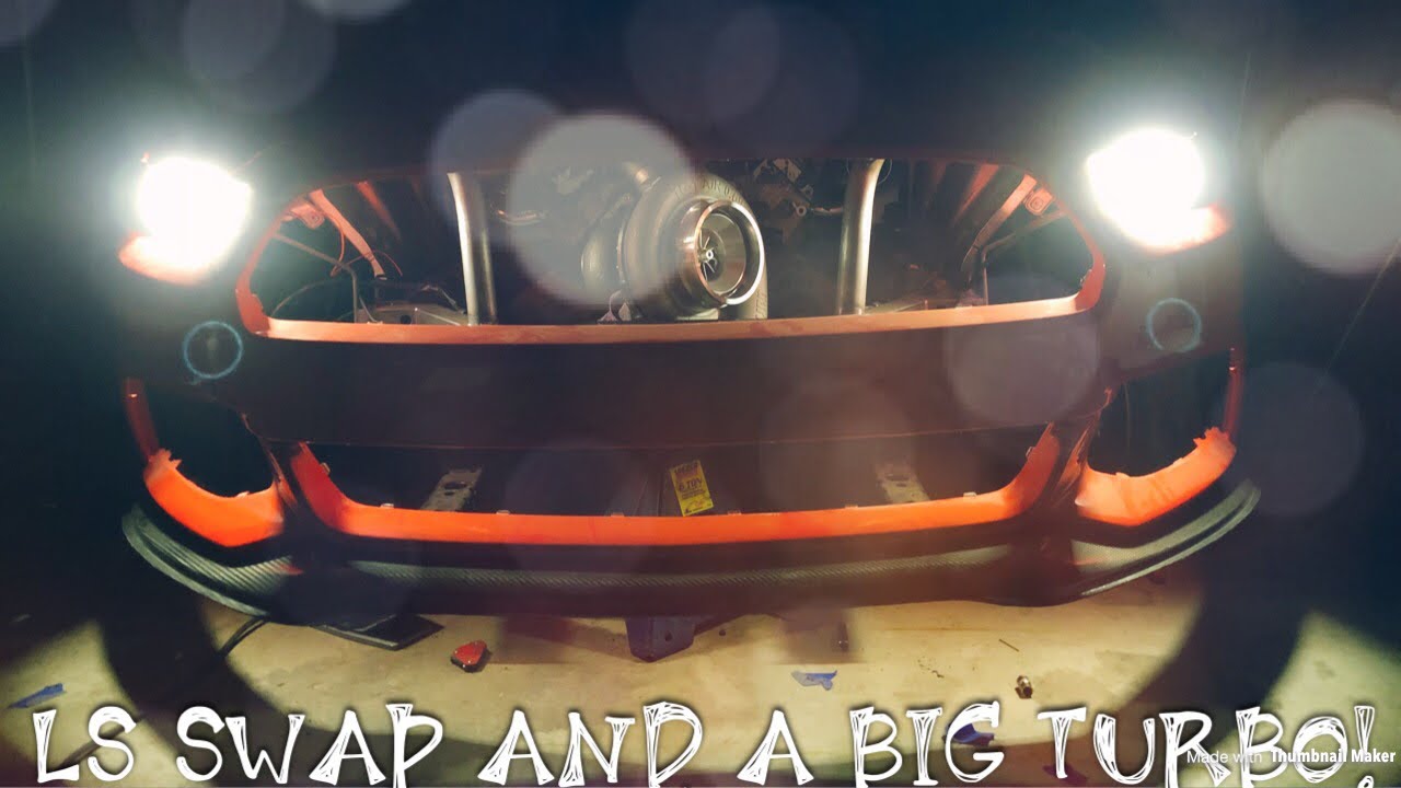 Turbo Kit Plan For The LS550 Mustang