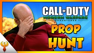 MAJOR FAILS! - MWR Prop Hunt Funny Moments! (Call of Duty: Modern Warfare Remastered)