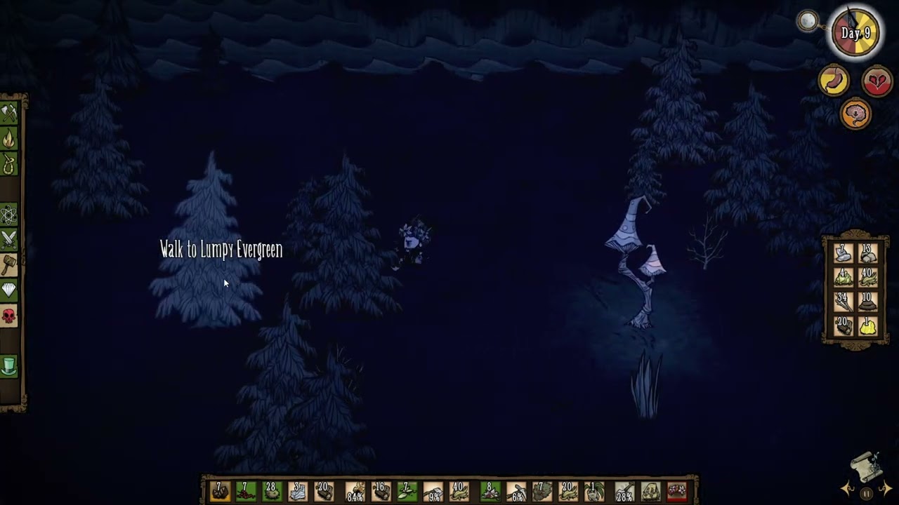Don't Starve:  Why full moon is the best night to have