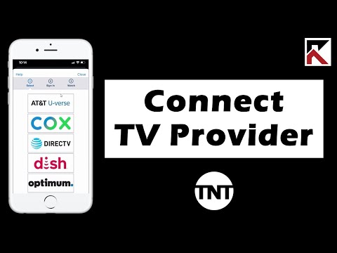 How To Connect TV Provider Watch TNT App
