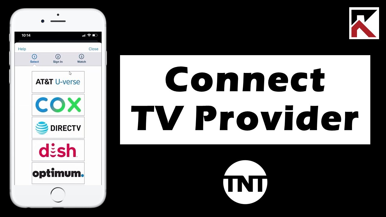 How To Connect Tv Provider Watch Tnt App