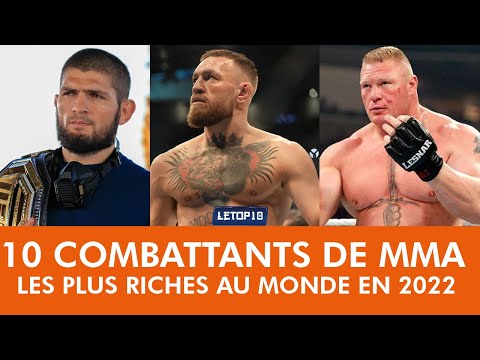 Vidéo: Les plus riches combattants du MMA au monde