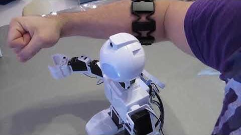 Control Robot with MYO Gesture