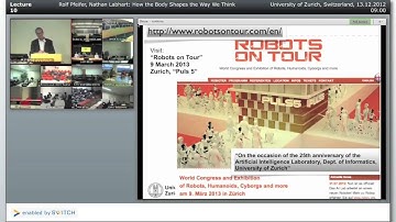 Lecture 10/10: How the Body Shapes the Way We Think [SHAIL 2012]