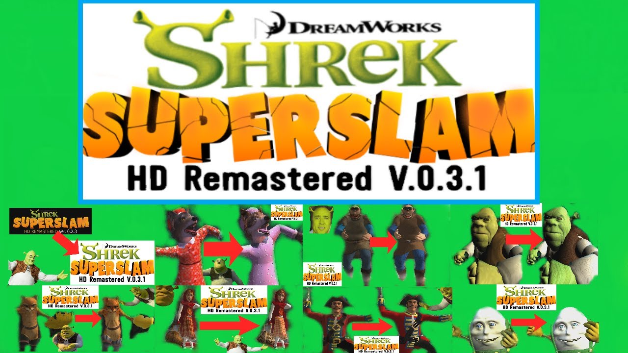 Shrek SuperSlam HD Remastered Version 0.3.1