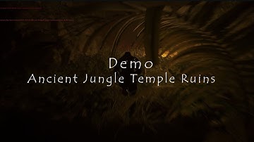 Ancient Jungle Temple Ruins