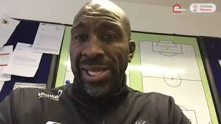 Moore discusses Lincoln City and Michael Appleton