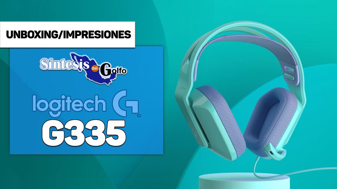 Unboxing Logitech G335 auriculares gaming Impresiones YouTube