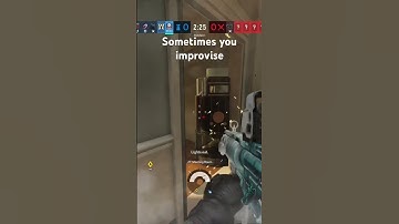Sometimes you’re gonna have bad aim 😆. #rainbowsixsiege #r6siege #gaming #r6clips #viral