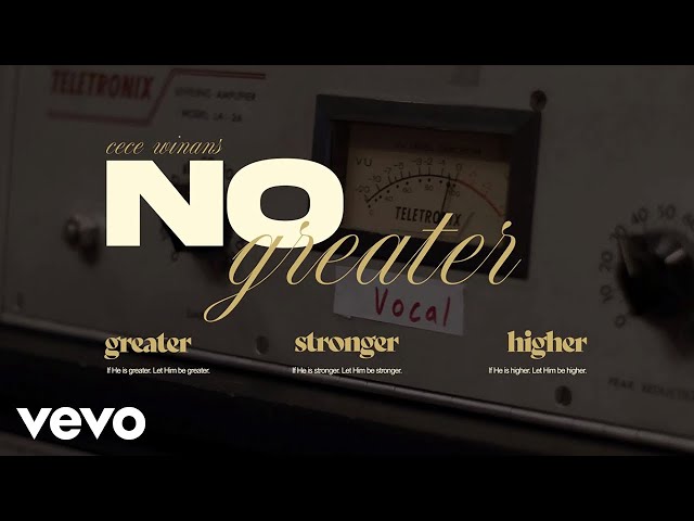 CeCe Winans - No Greater (Official Video) class=