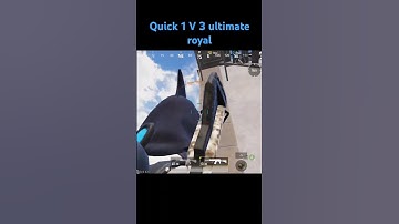 Quick 1V3 in ultimate royal #bgmi #quick