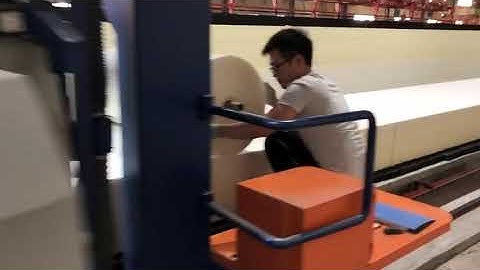 SR-HT02 Horizontal sponge long track cutting machine