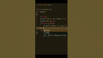#5 C Program: Find Odd/Even in C #coding #cprogramming #programmer #programming #programming #coder