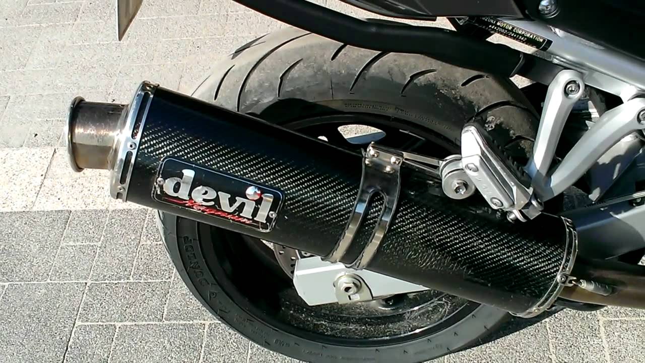 Bandit 650 Devil Exhaust YouTube