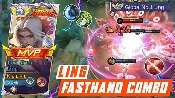 GLOBAL LING TRY HARD TO CARRY THE TEAM IN SOLO RANK - MOBILE LEGENDS