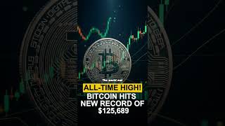 Bitcoin Reaches Record High of $125,689, Beating  August’s $124,500 Peak Bitcoin’s #trending #btc