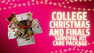 College Christmas And Finals Survival Kit Care Package 2022