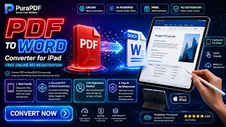 PDF to Word converter for iPad free online no registration#PDFtoWord #iPadPDFTool #FreePDFConverter