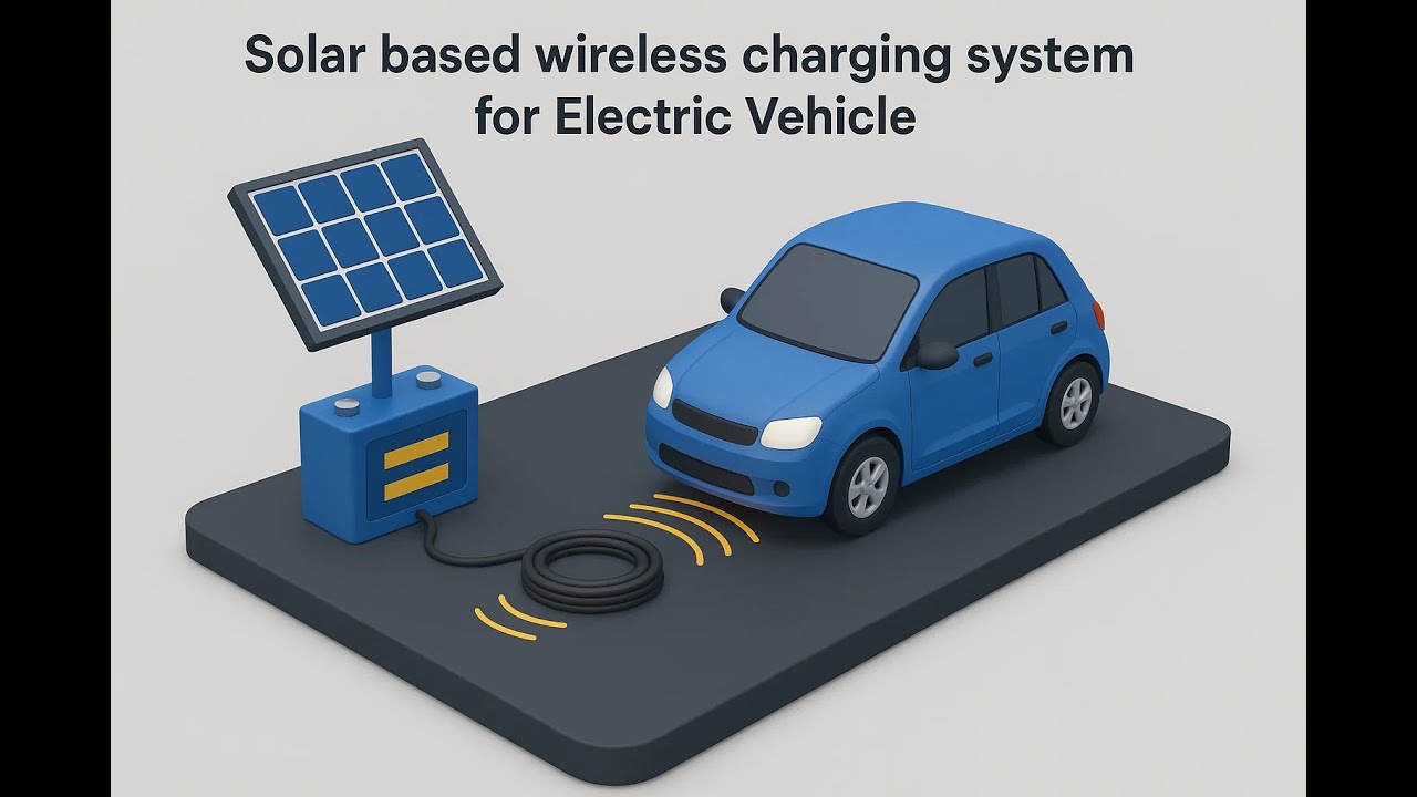 HVS-2807.Solar Wireless Electric Vehicle Charging System #Wireless ...