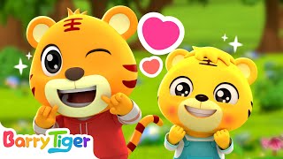 liang zhi lao hu jing dian er ge guo yu tong yao bao bao