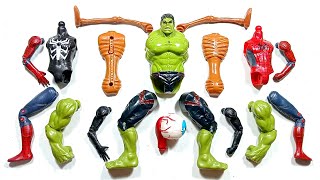 Avengers Toys Assemble Spider-Man, Hulk Smash, Sirenhead And Venom ~ Avengers