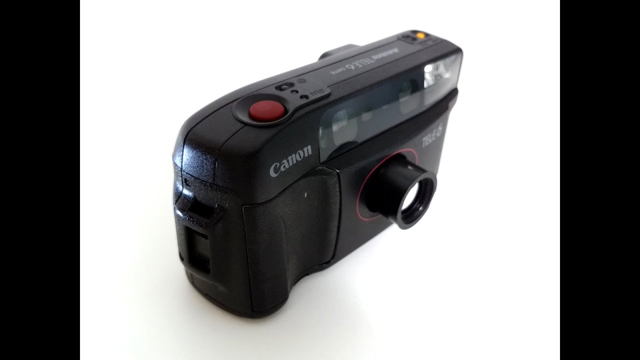 CANON Autoboy TELE 6 Film Camera - YouTube