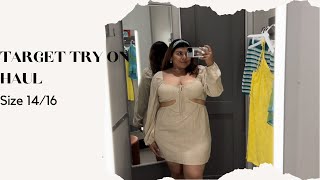A realistic target try on haul on a size 14/16￼