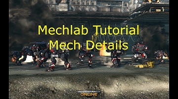 MechWarrior Online Mechlab Tutorial - Mech Details