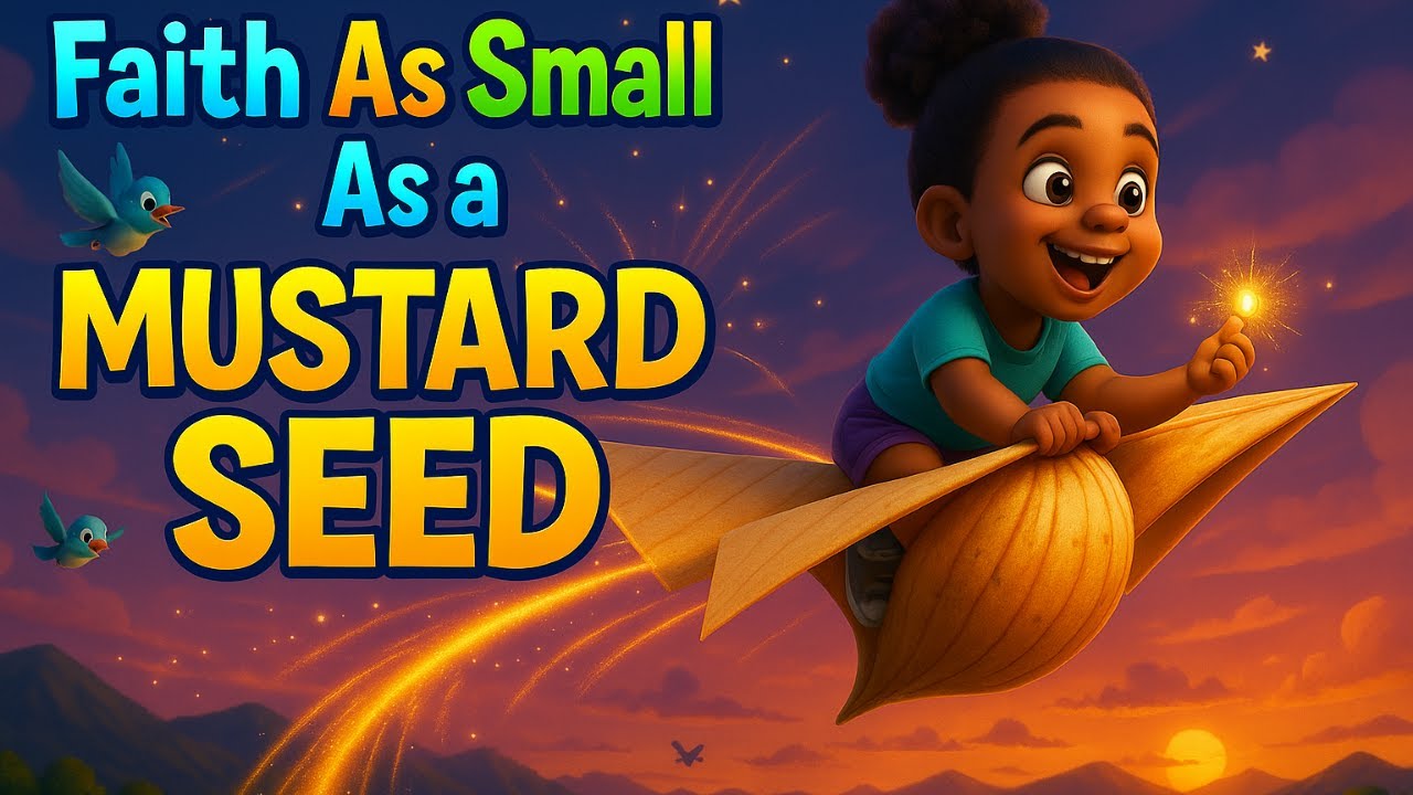 Faith Like The Mustard Seed/ Bible Song For Preschoolers/ Kids Bible ...