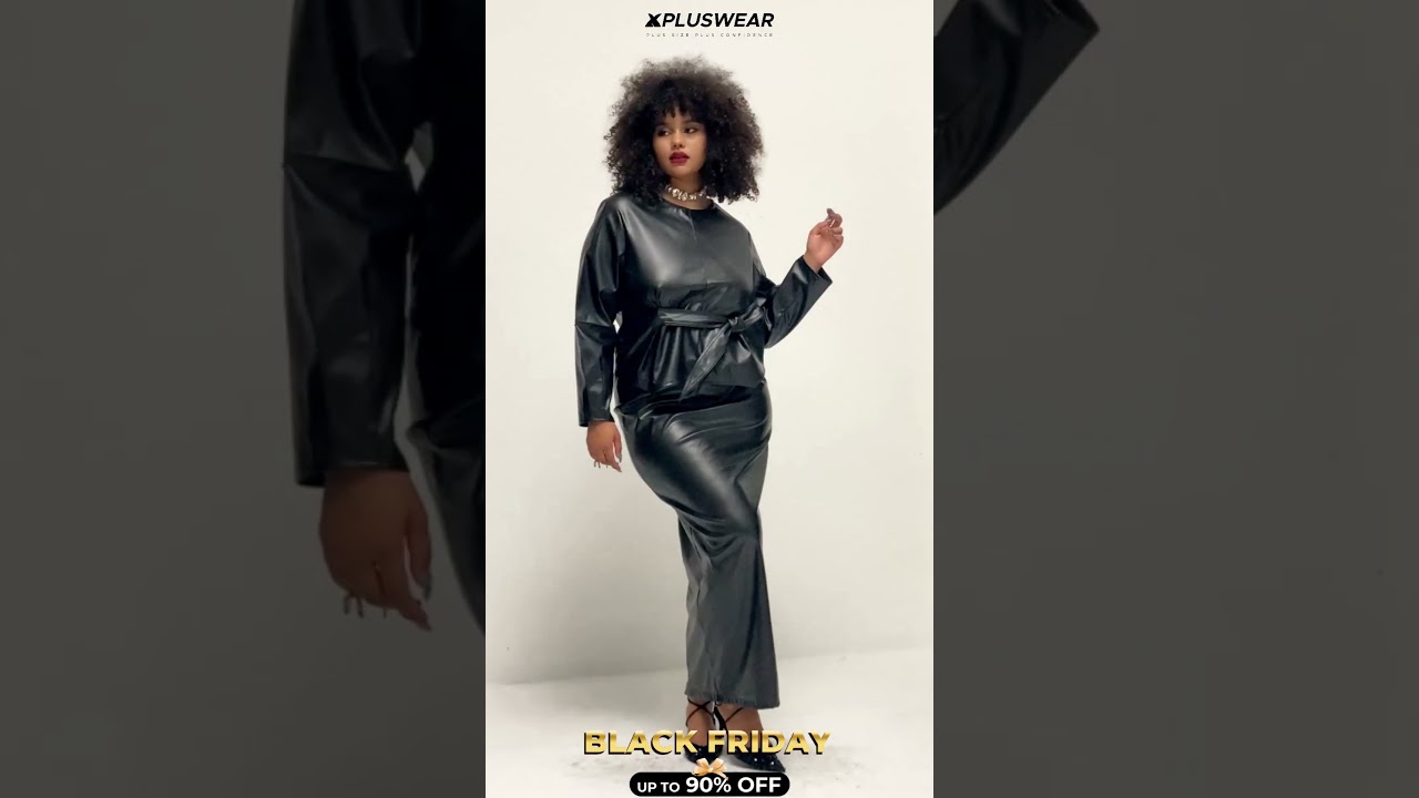 Xpluswear | Black Friday Mega Sale, Plus Size Leather Collection