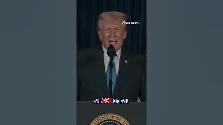 BREAKING: Trump addresses the nation following shooting of two National Guardsmen in DC #shorts