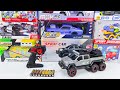 Unboxing RC Spray Car, Fog Stream, Rotating Smart Robot and RC Speed Car