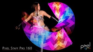 Amazing LED staff / LED poi - Pixel Staff Pro 160 - Pixel Lights production