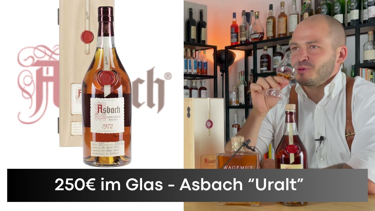 Asbach 53 Jahre gereift! 1972er Asbach im Test