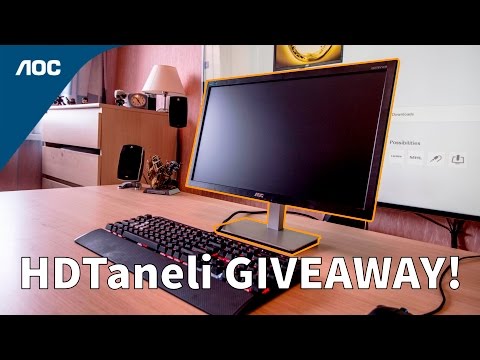 HDTaneli AOC I2276VWM Monitori GIVEAWAY!