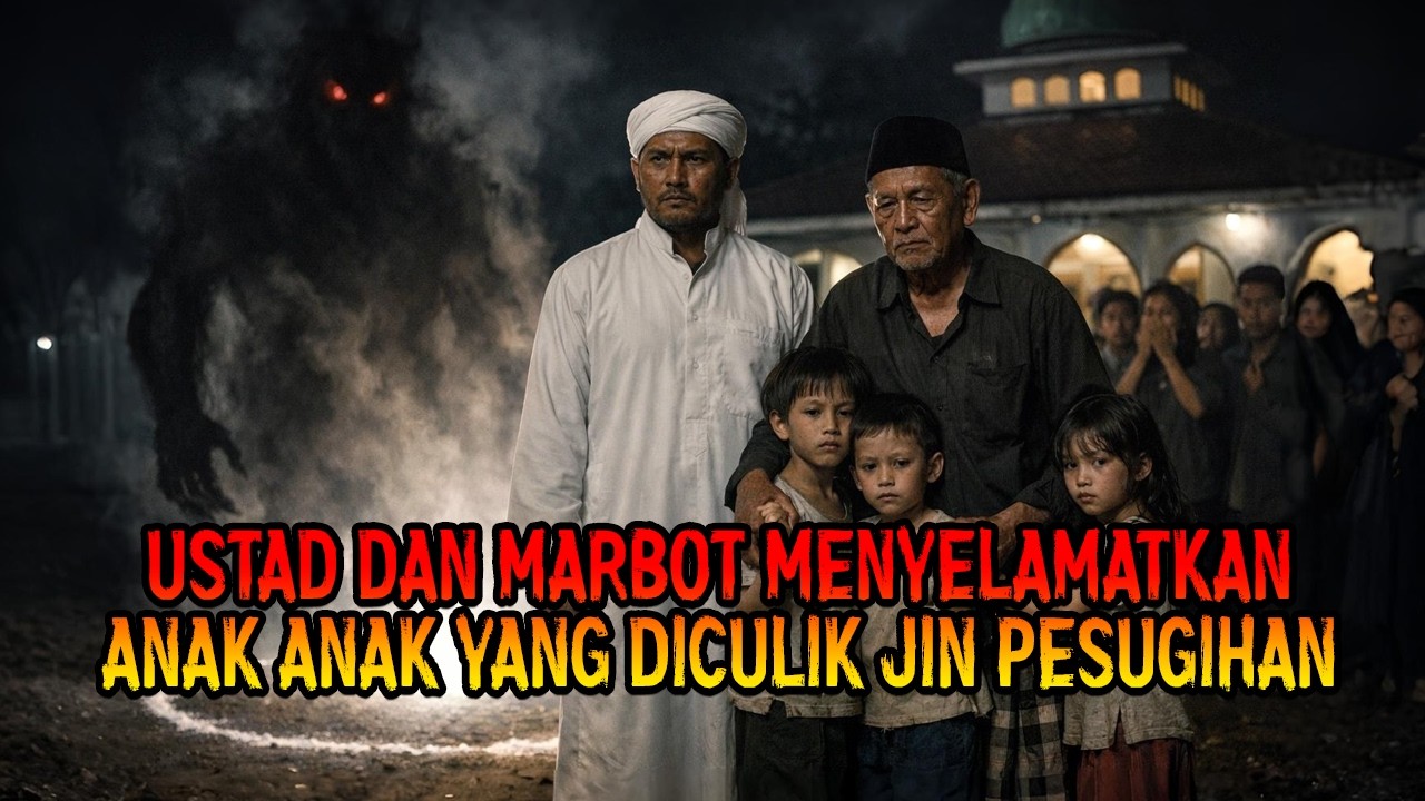 USTAD DAN MARBOT MENYELAMATKAN ANAK ANAK YANG DICULIK JIN PESUGIHAN