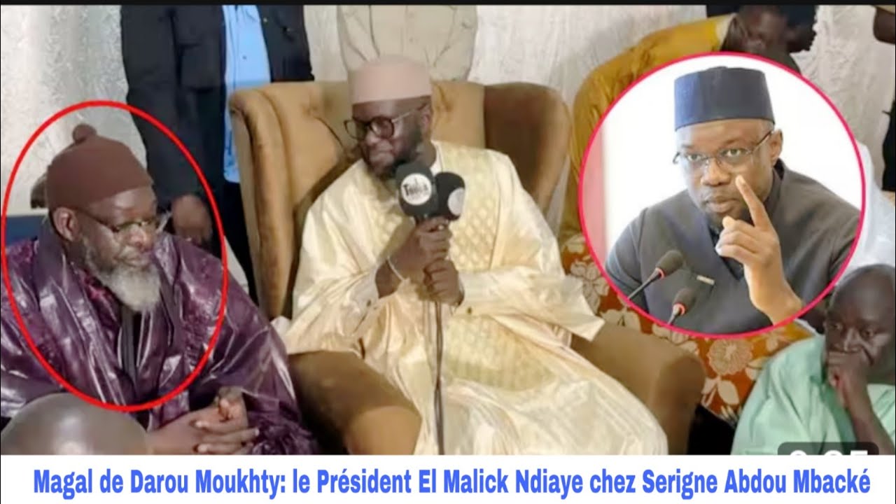 Magal de Darou Moukhty: le Président El Malick Ndiaye chez Serigne Abdou Mbacké.
