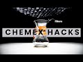 CHEMEX filters that make BETTER Coffee