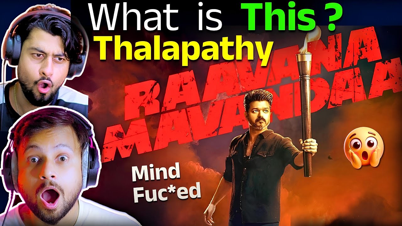 Jana Nayagan - Raavana Mavandaa Review🔥😳 | Thalapathy Vijay | The Reacting Bros