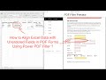 Fix Out-of-Order PDF Fields — Align Excel Data Easily