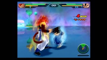 DBZ Budokai Tenkaichi 1 | CPU vs CPU #77 | SSJ4 Gogeta vs Vegito