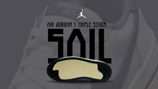 Air Jordan 1 Triple Stack 2026 – Sail & Coconut Milk Colorway Revealed!