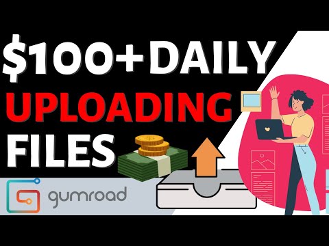 How to Make $100+ Daily by Uploading & Selling FREE Files (Easy Gumroad Tutorial)