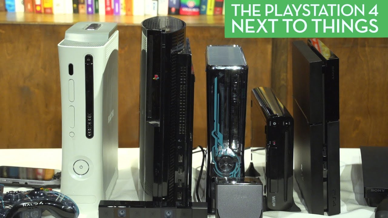 Repressalier Fremragende købmand PlayStation 4: A Size Comparison - YouTube