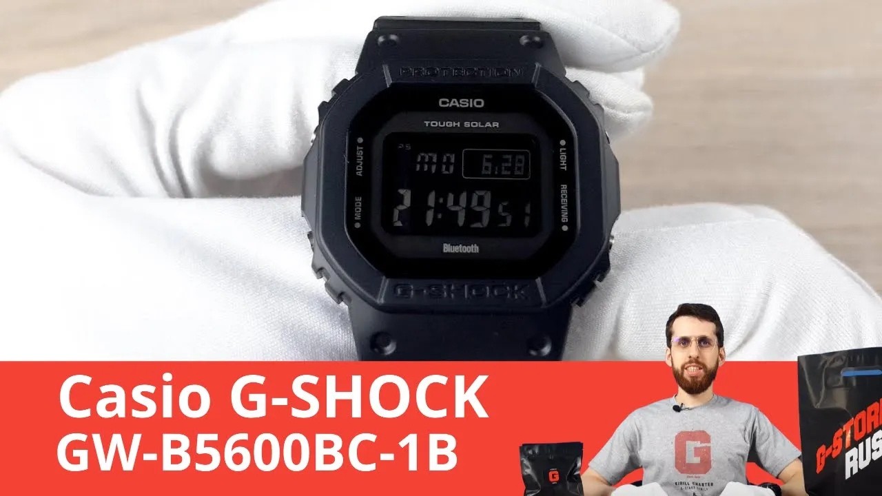 Black, Solar, Bluetooth — The Ultimate 5600? / Casio G-SHOCK GW