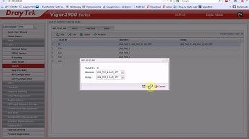 Draytek Vigor3900 - Cấu hình LAN, VLAN Trunk 802 1Q | draytekvietnam.com