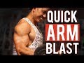 Raw Arm Workout Explained | Full Quick Arm Blast Routine Explained