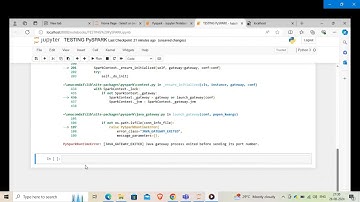 How to use pyspark in jupyter notebook