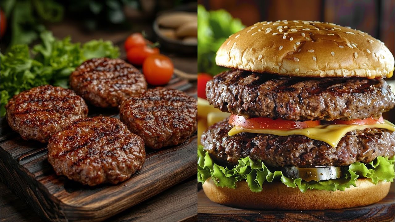 UZI GUKORA YA NYAMA YO MURI BUEGER?🍔(BURGER PATTY) HITA UMENYA KUYIKORA KUVA UBU